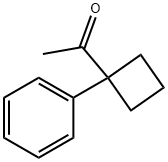 1-(1-Phenylcyclobutyl)ethanone Structure