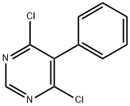 PyriMidine, 4,6-dichloro-5-phenyl- Structure