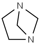 1,4-ジアザビシクロ[2.1.1]ヘキサン 化学構造式