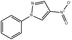 4-硝基-1-苯基-1H-吡唑 结构式