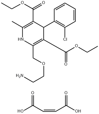 AMlodipine IMpurity E Maleate 化学構造式