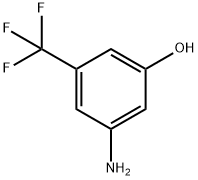 3-aMino-5-(trifluoroMethyl)phenol Struktur