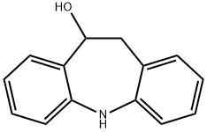 10,11-二氢-5H-二苯并[B,F]氮杂卓-10-醇,4014-77-1,结构式