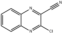 3-Chloroquinoxaline-2-carbonitrile Struktur