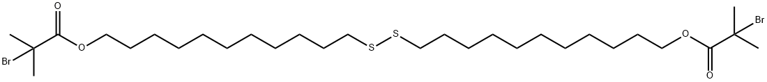 双[2-(2-溴异丁氧基)十一烷基]二硫化物, 402828-41-5, 结构式