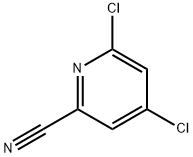 4,6 - 二氯吡啶-2-甲腈,40314-71-4,结构式