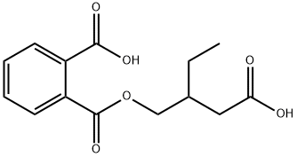 Mono(3-carboxy-2-ethylpropyl) Phthalate Struktur