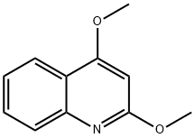 2,4-DIMETHOXYQUINOLINE锛圵S201537锛,WUXI APPTEC", 40335-00-0, 结构式