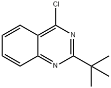 2-(tert-Butyl)-4-chloroquinazoline, 403612-89-5, 结构式