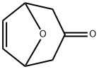 8-オキサ-ビシクロ[3.2.1]オクト-6-エン-3-オン 化学構造式