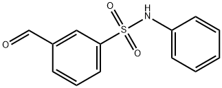 BenzenesulfonaMide, 3-forMyl-N-phenyl- Struktur
