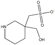 piperidin-3-ylMethyl Methanesulfonate 化学構造式