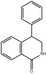 4-Phenyl-3,4-dihydroisoquinolin-1(2H)-one Structure