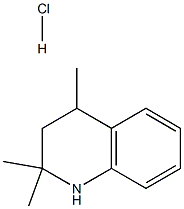 2,2,4-トリメチル-1,2,3,4-テトラヒドロキノリン塩酸塩 化学構造式