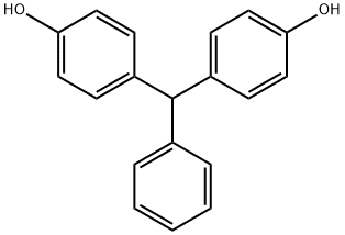 4,4'-DihydroxytriphenylMethane Structure