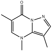 3,4,6-TriMethylpyrazolo[1,5-a]pyriMidin-7(4H)-one Structure