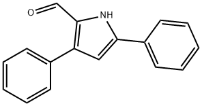 3,5-Diphenyl-2-forMylpyrrole,40872-77-3,结构式