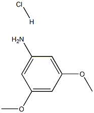 3,5-ジメトキシアニリン塩酸塩 化学構造式