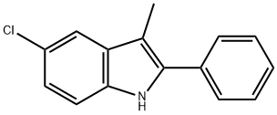 5-Chloro-3-Methyl-2-phenyl-1H-indole Structure