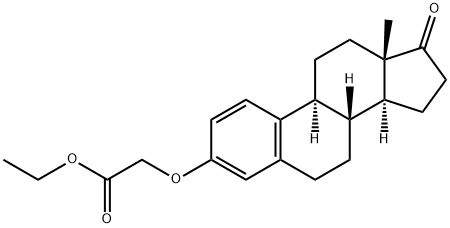 Ethyl estrone-3-oxylacetate 结构式