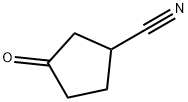 3-Oxo-cyclopentanecarbonitrile Struktur
