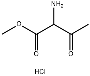 Methyl 2-aMino-3-oxobutanoate hydrochloride Structure