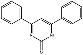 4,6-DiphenylpyriMidin-2-ol Structure