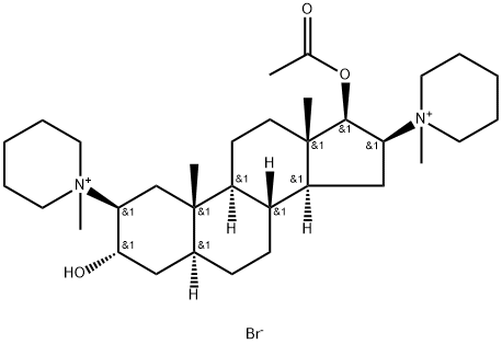泮库溴铵相关物质B, 41261-71-6, 结构式