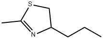 2-Methyl-4-propyl-4,5-dihydrothiazole 化学構造式