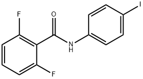 BenzaMide, 2,6-difluoro-N-(4-iodophenyl),418801-29-3,结构式