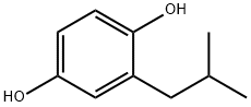 2-isobutylbenzene-1,4-diol Structure
