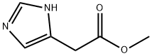 咪唑-4-乙酸甲酯, 4200-46-8, 结构式
