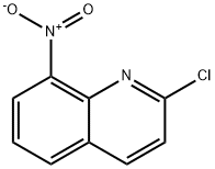 2-Chloro-8-nitroquinoline Struktur