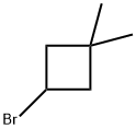 3-ブロモ-1,1-ジメチルシクロブタン 化学構造式