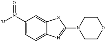 4-(6-nitrobenzo[d]thiazol-2-yl)Morpholine Struktur