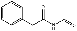 N-(フェニルアセチル)ホルムアミド 化学構造式