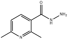 2,6-DiMethyl-3-pyridinecarboxylic Acid Hydrazide Structure
