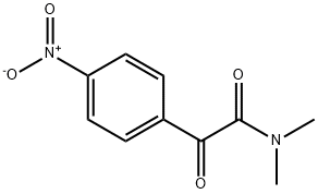 N,N-diMethyl-2-(4-nitrophenyl)-2-oxoacetaMide 结构式