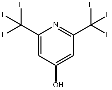 4-Pyridinol, 2,6-bis(trifluoroMethyl)- Structure