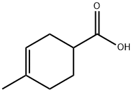 4-メチル-3-シクロヘキセン-1-カルボン酸 化学構造式