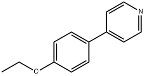 4-(4-Ethoxyphenyl)pyridine 化学構造式