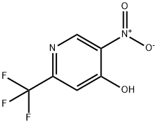 5-nitro-2-(trifluoroMethyl)pyridin-4-ol Struktur