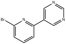5-(6-broMopyridin-2-yl)pyriMidine|5-(6-溴吡啶-2-基)嘧啶