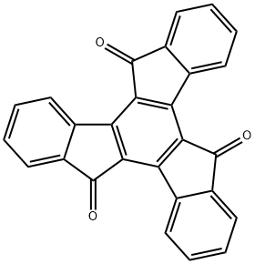三聚茚酮,4430-15-3,结构式
