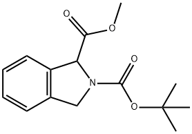 1-tert-Butyl 2-Methyl isoindoline-1,2-dicarboxylate Structure
