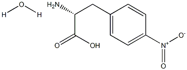 4-NITRO-D-PHENYLALANINE HYDRATE, 444777-67-7, 结构式