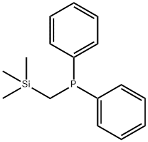 (Diphenylphosphino)(trimethylsilyl)methane Struktur