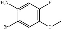 2-溴-5-氟-4-甲氧基苯胺,445441-58-7,结构式