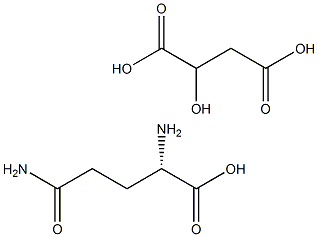 L- GlutaMine Malate Structure