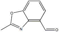 2-Methylbenzo[d]oxazole-4-carbaldehyde Struktur
